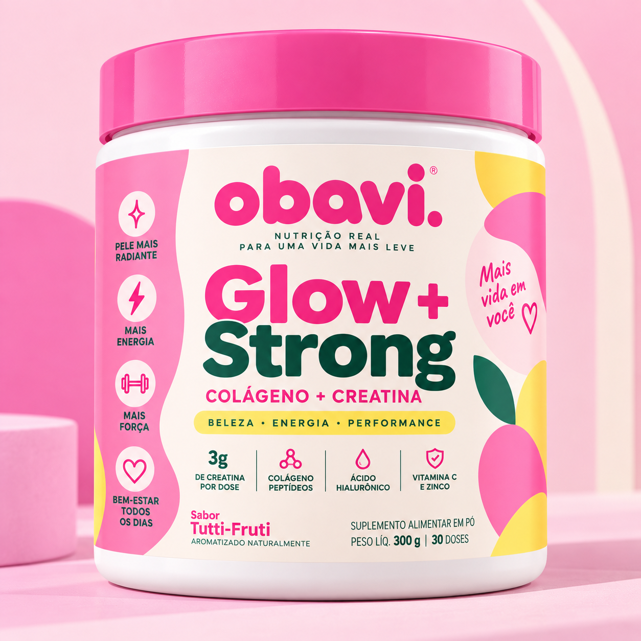 Pote OBAVI sabor Tutti-Fruti